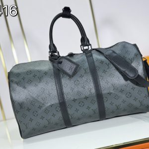 ルイヴィトン モノグラム・エクリプス キーポル・バンドリエール 50 m41416 ボストンバッグ 旅行カバン メンズ