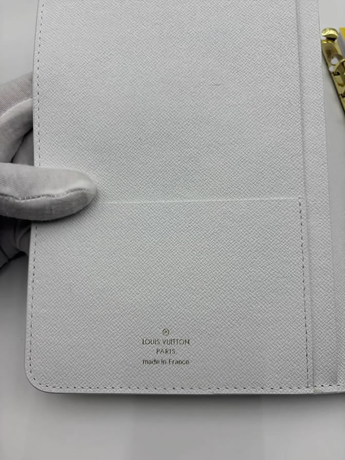 ルイヴィトン風 ダミエ・アズール アジェンダ mm 手帳カバー 6穴式 システム手帳 2026年カレンダー付m20002