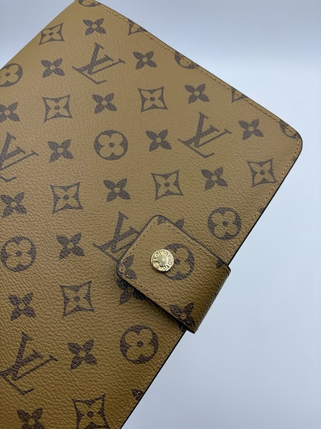 ルイヴィトン風 モノグラム アジェンダ mm 手帳カバー 6穴式 システム手帳 2026年カレンダー付きm20002