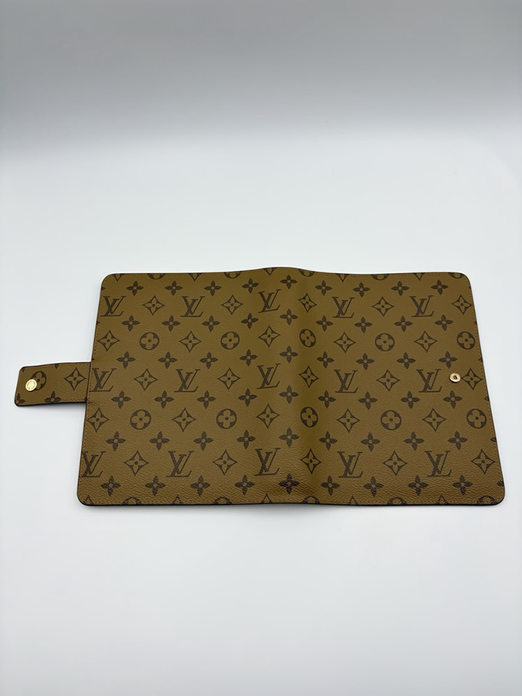 ルイヴィトン風 モノグラム アジェンダ mm 手帳カバー 6穴式 システム手帳 2026年カレンダー付きm20002