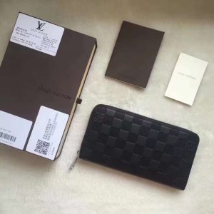 ルイヴィトン モノグラム ファスナー二つ折り財布 m60017