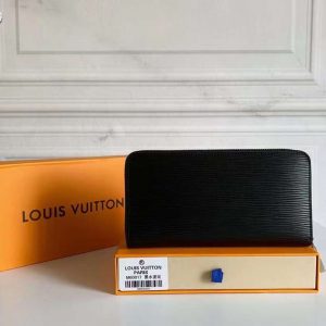 ルイヴィトン モノグラム ファスナー二つ折り財布 m60017