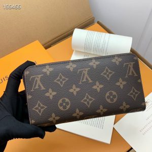 ルイヴィトン モノグラム ファスナー財布 m60017