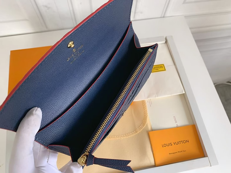 ルイヴィトン モノグラム ファスナー財布 m60017