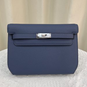 エルメス ケリー ゴールド トゴ シルバー金具 w刻印 ハンドバッグ レディース he003