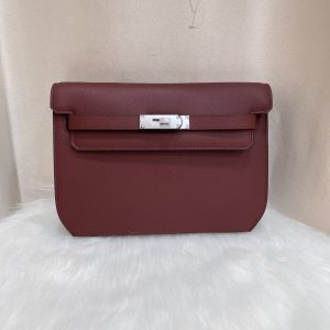 エルメス ケリー ゴールド トゴ シルバー金具 w刻印 ハンドバッグ レディース he005