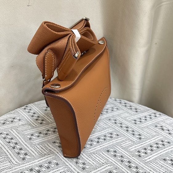 エルメス エヴリン 21 アマゾーヌ tpm トリヨンクレマンス シルバー金具 w刻印 ショルダーバッグ he013