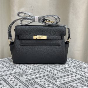 エルメス ゲタ トリヨンクレマンス ゴールド金具 w刻印 ショルダーバッグ レディース he016