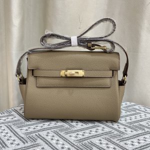 エルメス ゲタ トリヨンクレマンス ゴールド金具 w刻印 ショルダーバッグ レディース he019