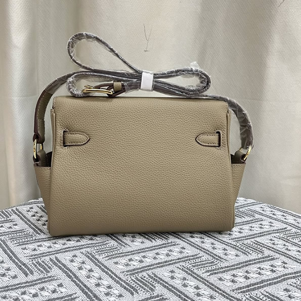 エルメス ゲタ トリヨンクレマンス ゴールド金具 w刻印 ショルダーバッグ レディース he019