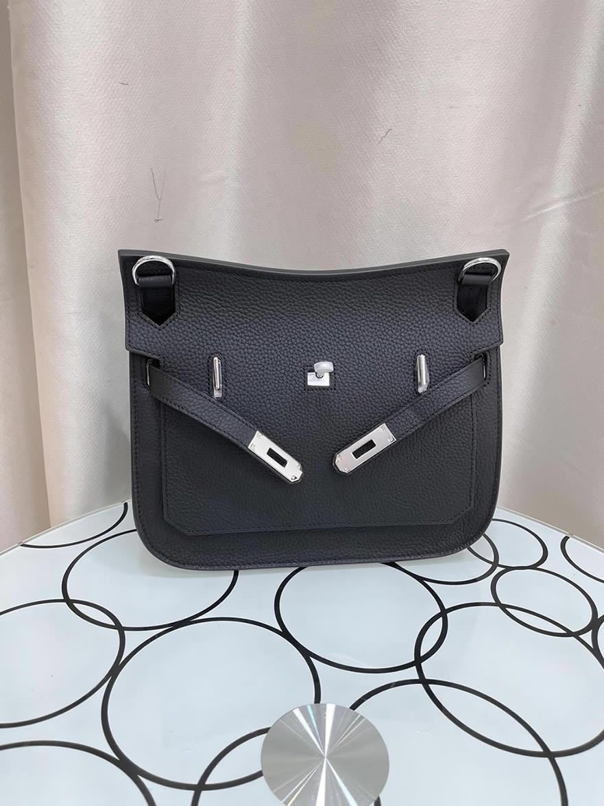 エルメス ゲタ トリヨンクレマンス ゴールド金具 w刻印 ショルダーバッグ レディース he020