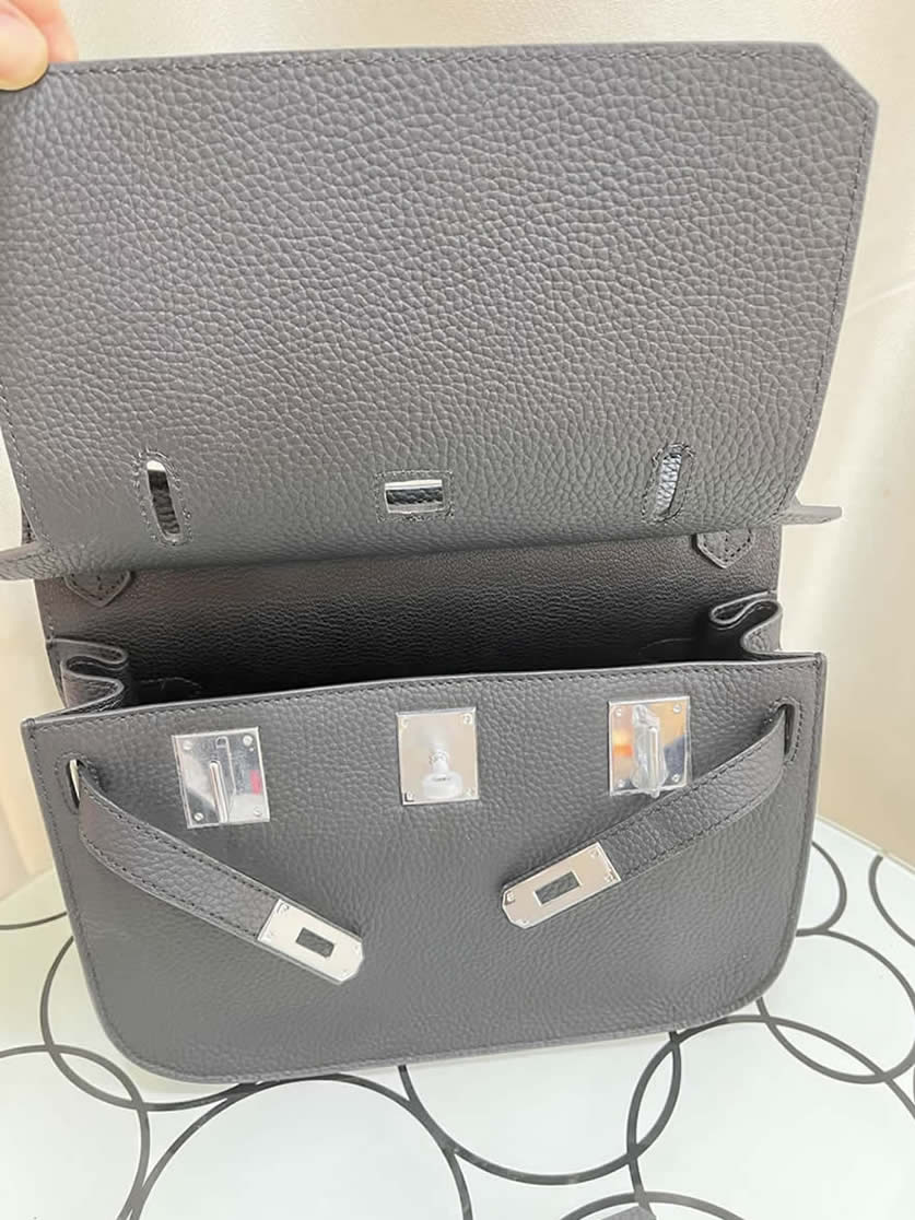 エルメス ゲタ トリヨンクレマンス ゴールド金具 w刻印 ショルダーバッグ レディース he020