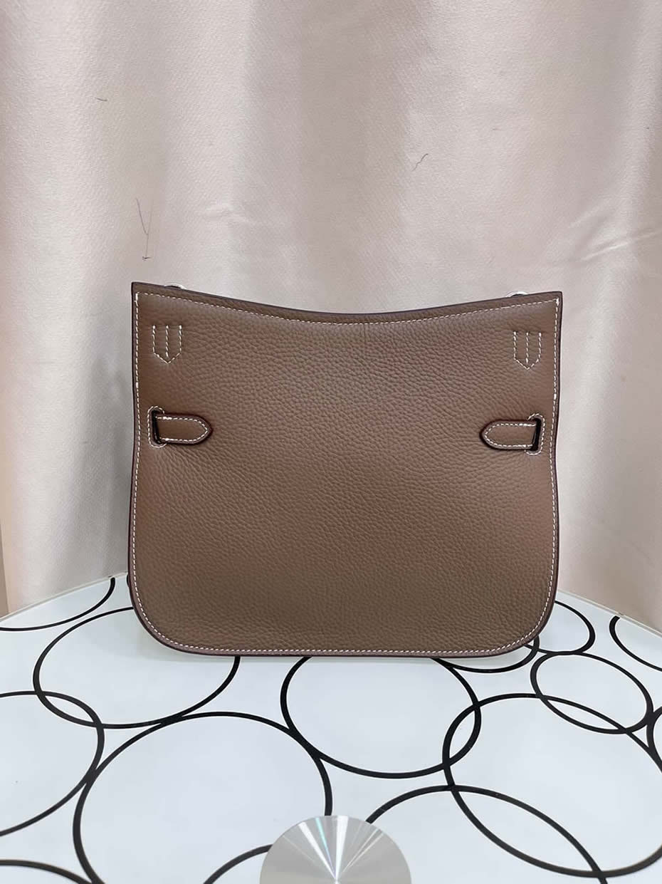 エルメス ジプシエール ミニ トリヨンクレマンス シルバー金具 w刻印 ショルダーバッグ ブラック he023