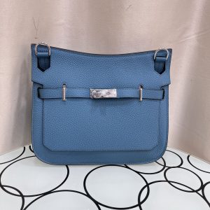 エルメス ジプシエール ミニ トリヨンクレマンス シルバー金具 w刻印 ショルダーバッグ ブラック he025