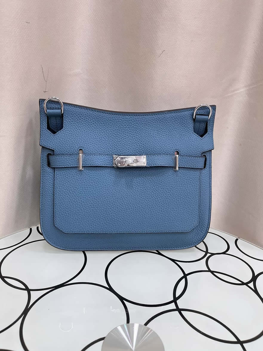 エルメス ジプシエール ミニ トリヨンクレマンス シルバー金具 w刻印 ショルダーバッグ ブラック he025