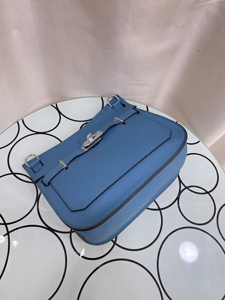 エルメス ジプシエール ミニ トリヨンクレマンス シルバー金具 w刻印 ショルダーバッグ ブラック he025