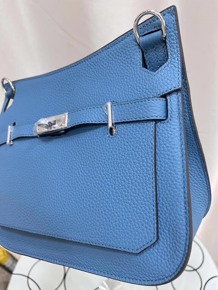 エルメス ジプシエール ミニ トリヨンクレマンス シルバー金具 w刻印 ショルダーバッグ ブラック he025