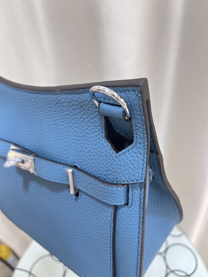 エルメス ジプシエール ミニ トリヨンクレマンス シルバー金具 w刻印 ショルダーバッグ ブラック he025