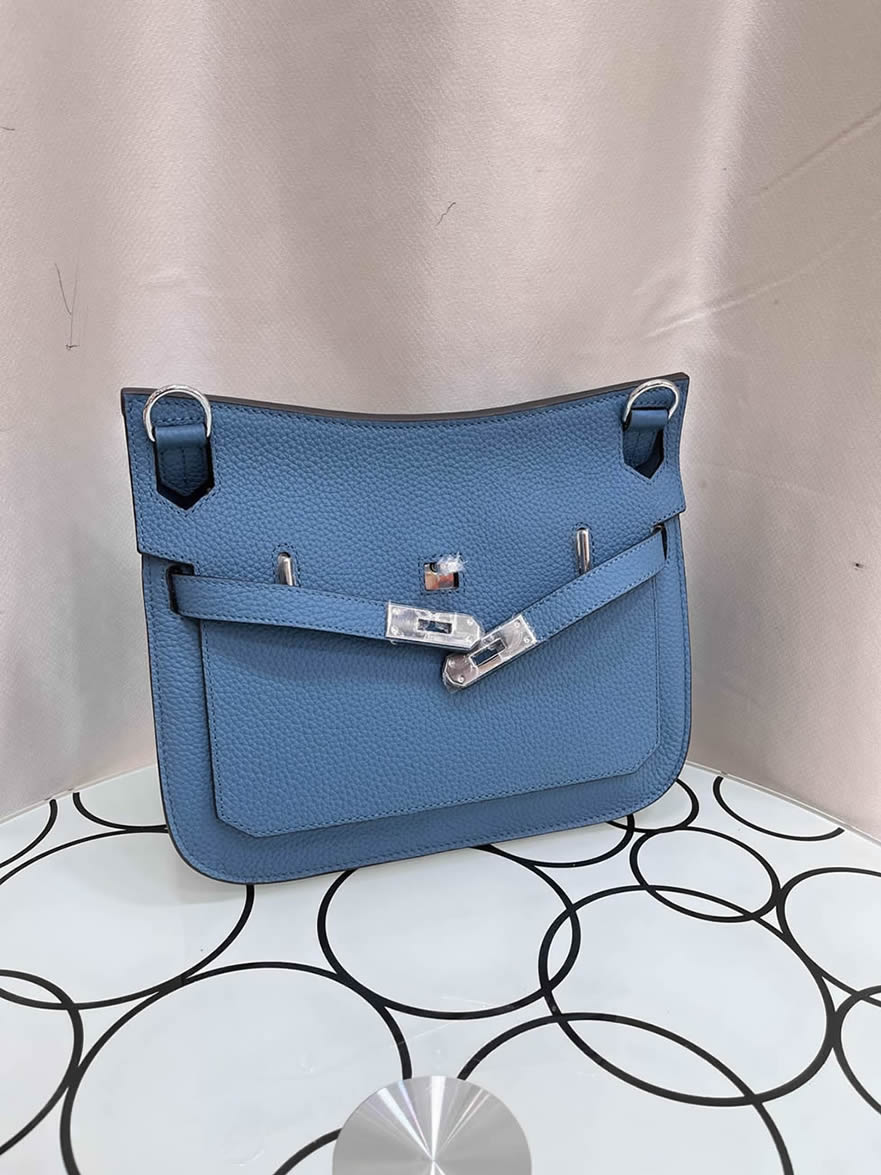 エルメス ジプシエール ミニ トリヨンクレマンス シルバー金具 w刻印 ショルダーバッグ ブラック he025