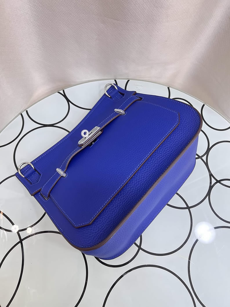 エルメス ジプシエール ミニ トリヨンクレマンス シルバー金具 w刻印 ショルダーバッグ ブラック he026