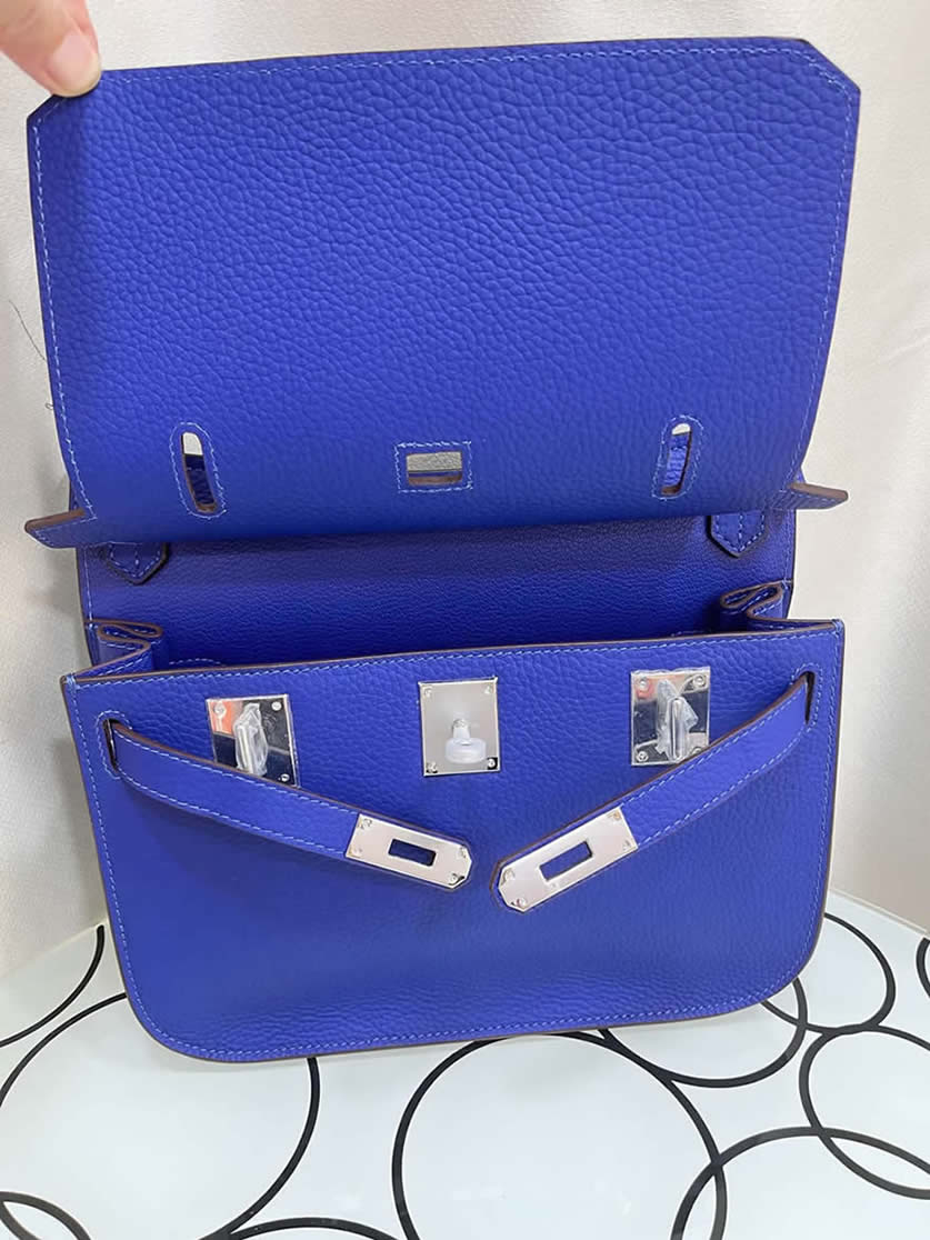 エルメス ジプシエール ミニ トリヨンクレマンス シルバー金具 w刻印 ショルダーバッグ ブラック he026