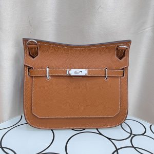 エルメス ジプシエール ミニ トリヨンクレマンス シルバー金具 w刻印 ショルダーバッグ ブラック he027