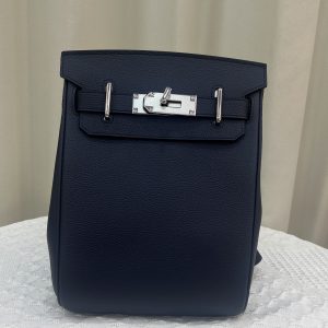 エルメス エールバッグ・ジップ 31 トワルオフィシエ シルバー金具 w刻印 ハンドバッグ レディース he037
