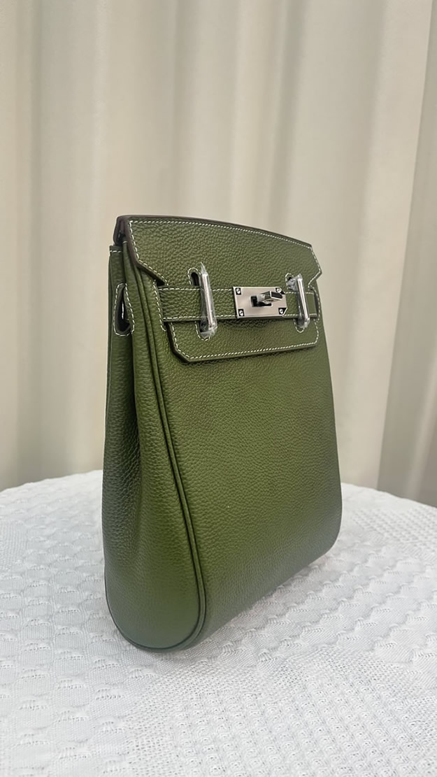 エルメス ケリーアド 2 pm トゴ シルバー金具 w刻印 リュックサック バックパック レディース he039