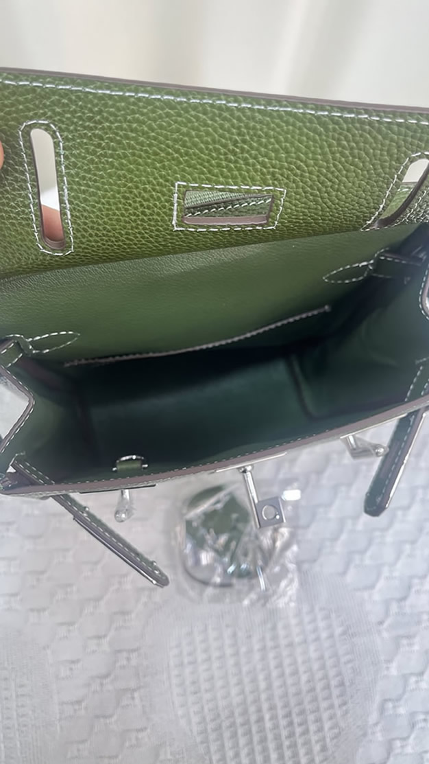 エルメス ケリーアド 2 pm トゴ シルバー金具 w刻印 リュックサック バックパック レディース he039