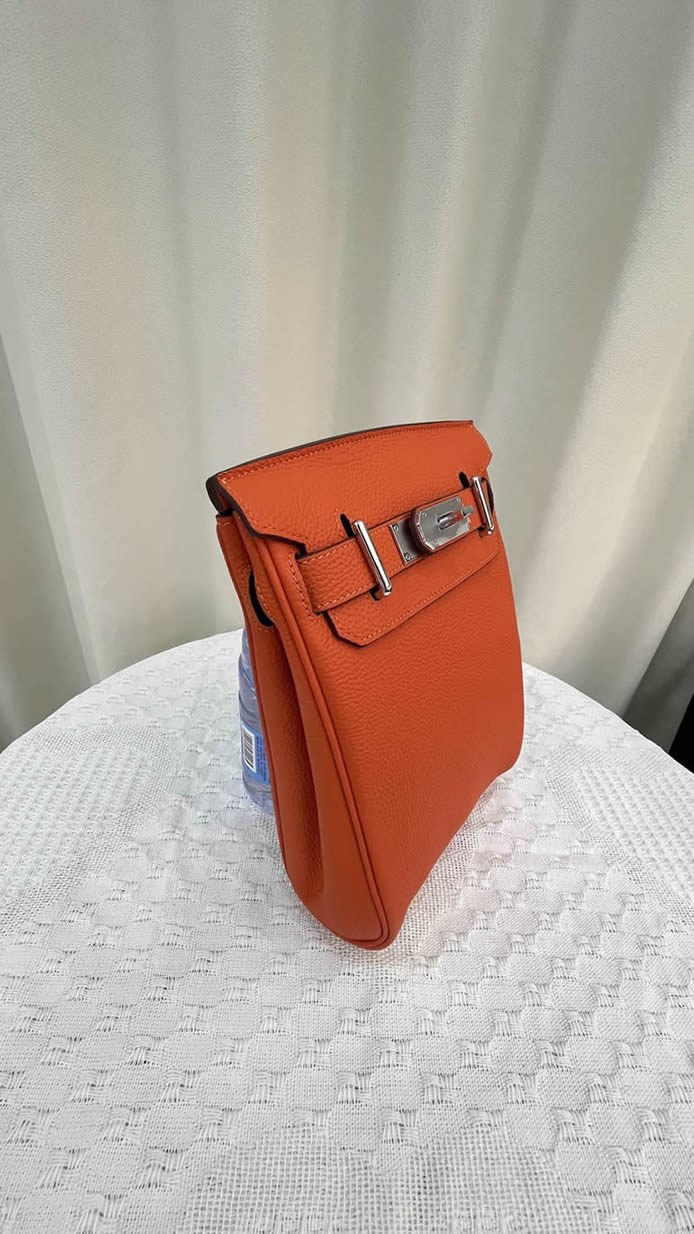 エルメス ケリーアド 2 pm トゴ シルバー金具 w刻印 リュックサック バックパック レディース he039