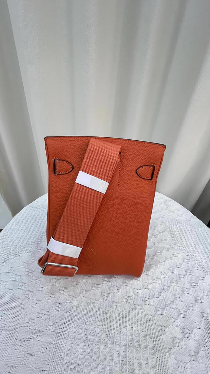 エルメス ケリーアド 2 pm トゴ シルバー金具 w刻印 リュックサック バックパック レディース he039