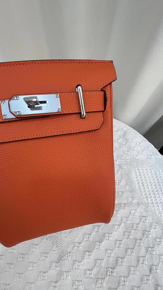 エルメス ケリーアド 2 pm トゴ シルバー金具 w刻印 リュックサック バックパック レディース he039