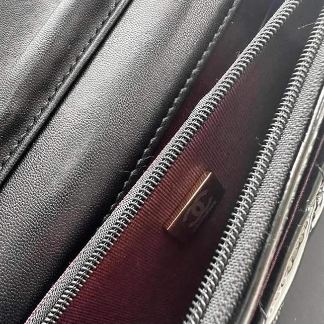 シャネル クラシック チェーンウォレット マトラッセ ラムスキン ブラック ゴールド金具 ショルダーバッグ ch33814