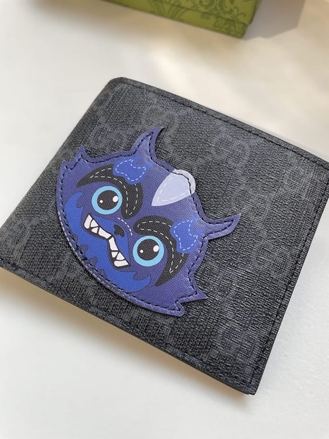 グッチ ggスプリーム モンスター 刺繍 カードケース パスケース 名刺入れ guc855708