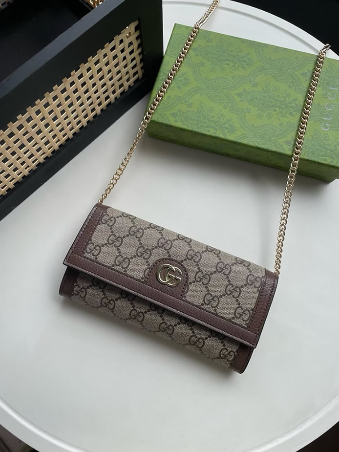 グッチ オフィディア ggスプリーム チェーンウォレット ショルダーバッグ guc909055 (复制)