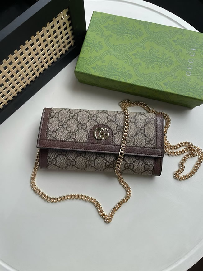 グッチ オフィディア ggスプリーム チェーンウォレット ショルダーバッグ guc909055 (复制)