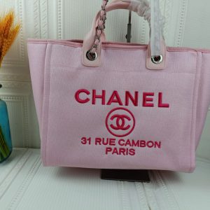 シャネル ドーヴィル ラージ トートバッグ ブラック/ホワイト ツイード シルバー金具 ch66942 (复制)