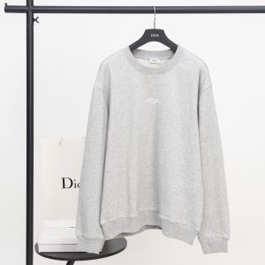 ディオール コットンジャージー スウェットシャツ グレー fs010