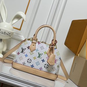 ルイ・ヴィトン アルマ bb モノグラム・マルチカラー ホワイト m53152