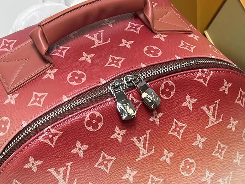 ルイ・ヴィトン モノグラム・グラディエント バックパック ピンク/ブラウン m28025