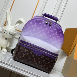 ルイ・ヴィトン モノグラム・グラディエント バックパック パープル/ブラウン m28025