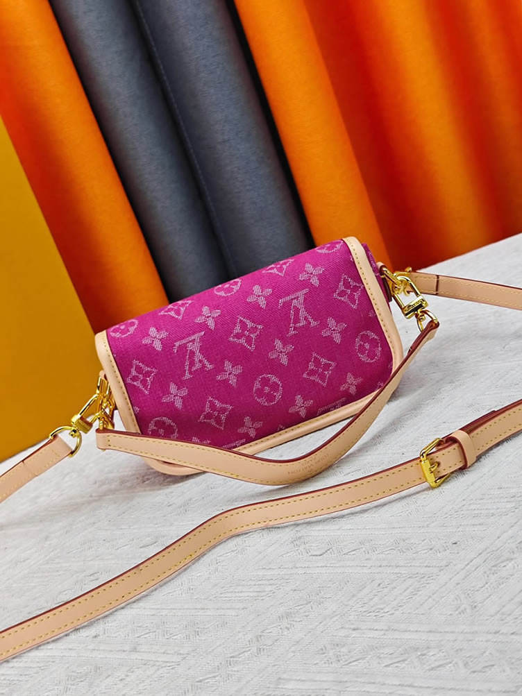 ルイ・ヴィトン マイクロ・メティス モノグラム・デニム フューシャ m27700