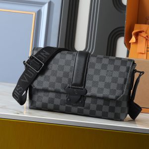 ルイ・ヴィトン sロック・メッセンジャー ダミエ・グラフィット m46794