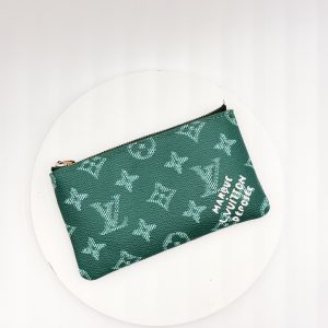 ルイ・ヴィトン ポシェット・クレ モノグラム・ヴェルニ グリーン m27141