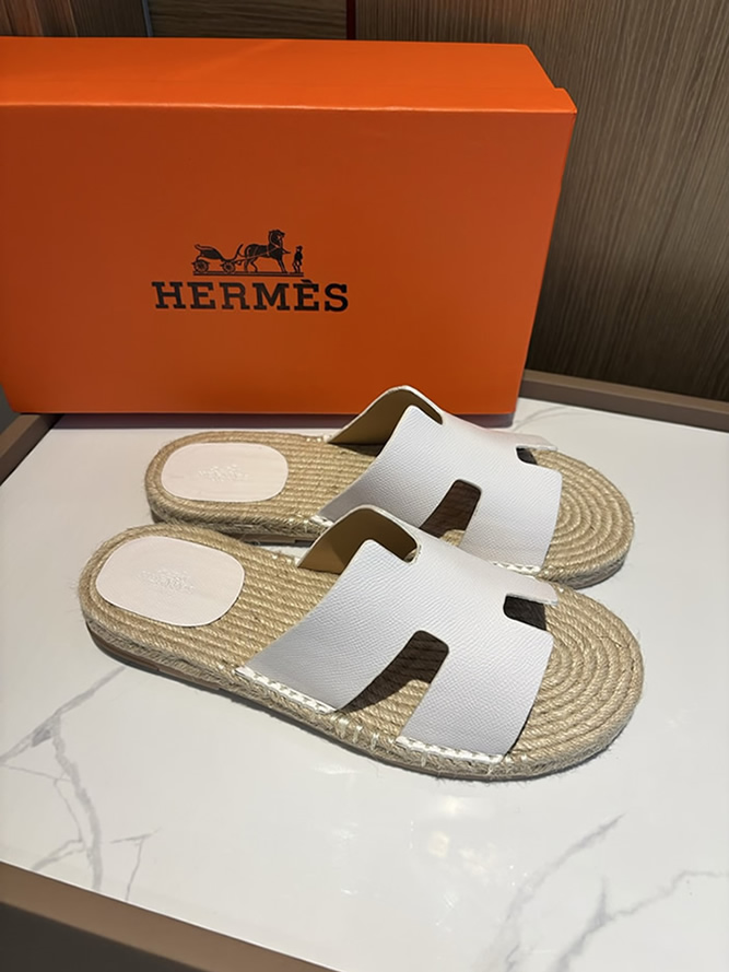 エルメス アンティグア サンダル エスパドリーユ ブラック shoes011 (复制)