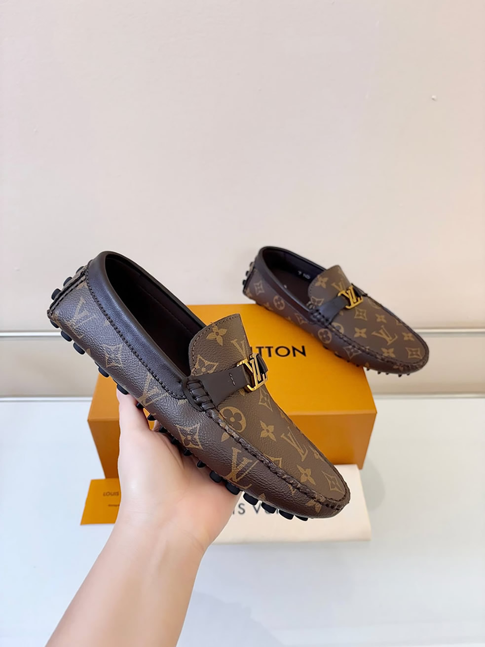 ルイ・ヴィトン アリゾナ ライン ローファー モノグラム shoes017