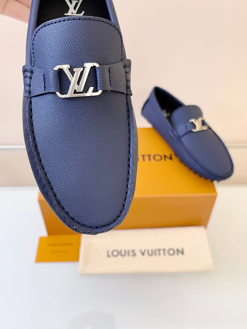 ルイ・ヴィトン アリゾナ ライン ローファー タイガ ブルー shoes019