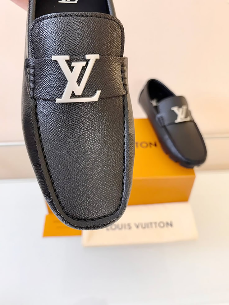 ルイ・ヴィトン アリゾナ ライン ローファー タイガ ノワール shoes038