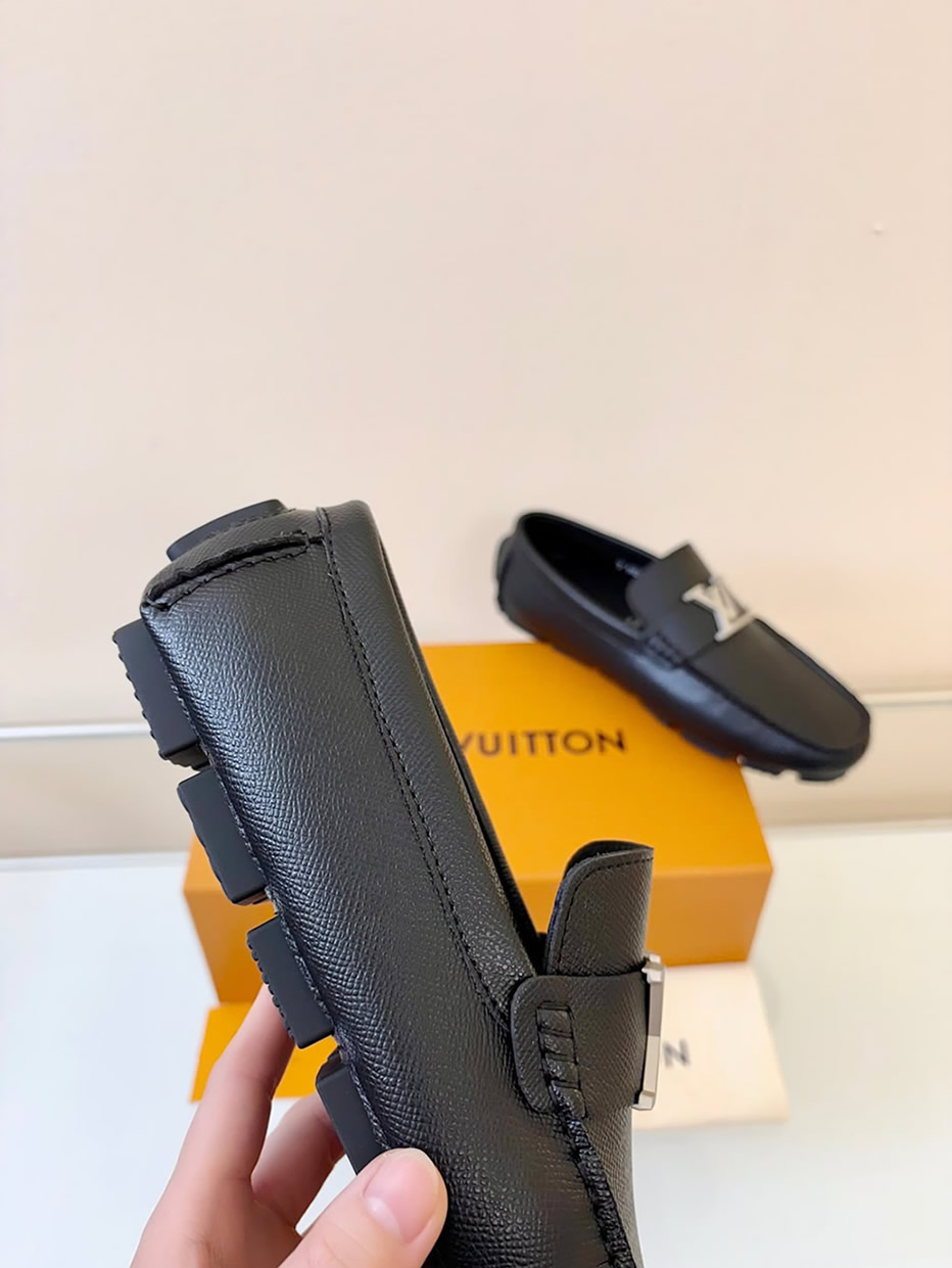 ルイ・ヴィトン アリゾナ ライン ローファー タイガ ノワール shoes038