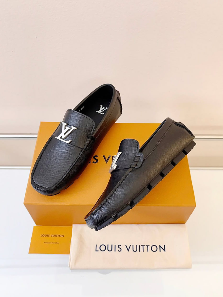 ルイ・ヴィトン アリゾナ ライン ローファー タイガ ノワール shoes038